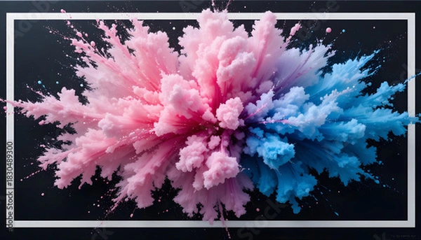 Fototapeta abstract flower background