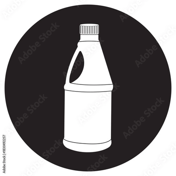 Fototapeta plastic jerry cans icon