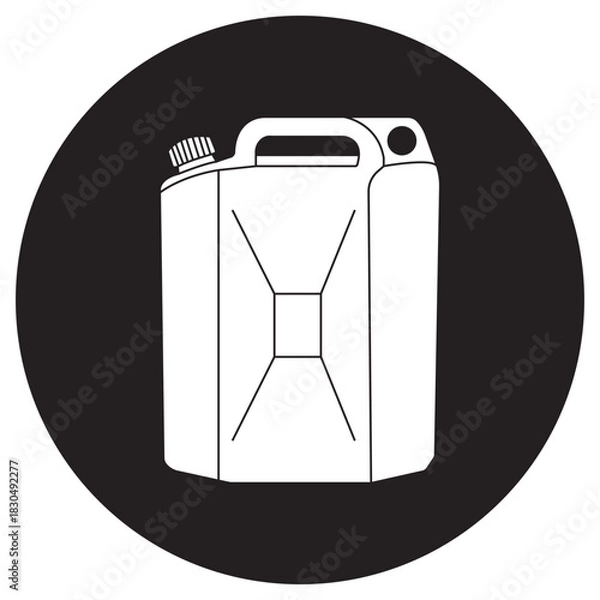 Obraz plastic jerry cans icon