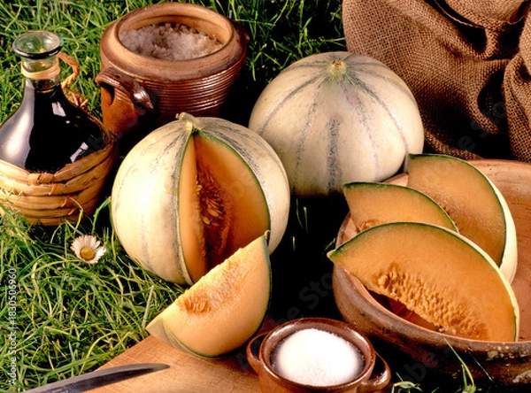 Obraz Les premiers melons d'été