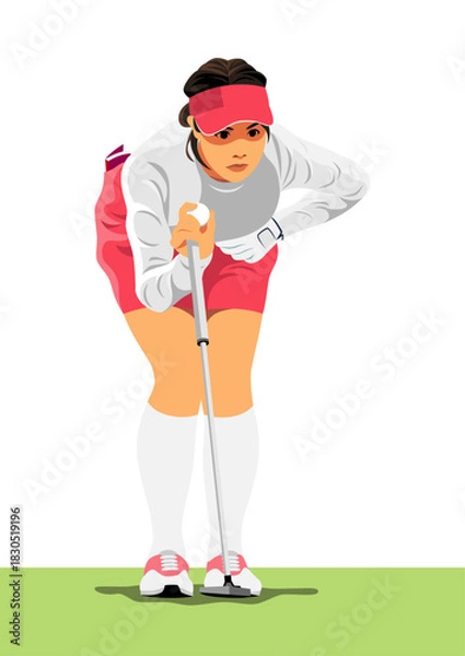 Obraz 女子プロゴルファー