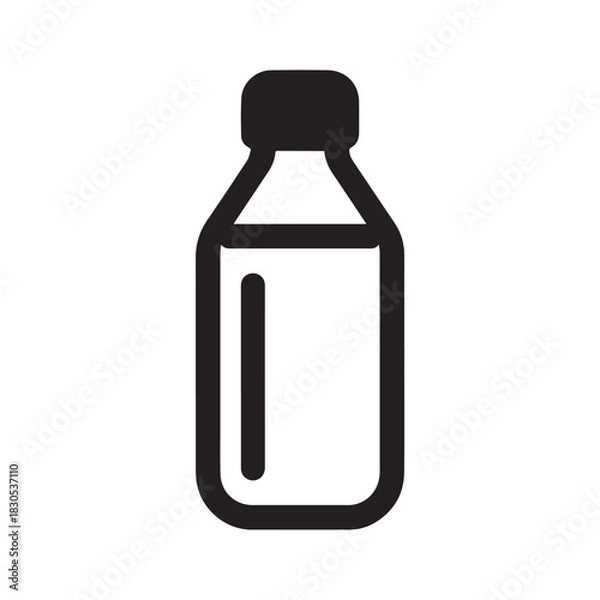 Obraz glass bottle 17eps.eps