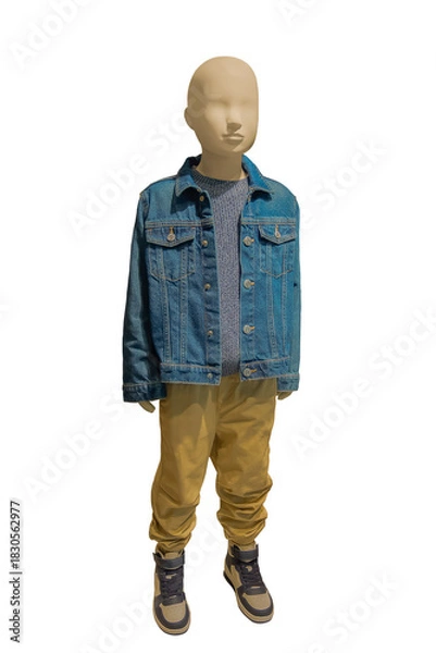 Obraz Full length child mannequin
