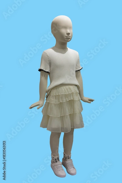 Obraz Full length child mannequin