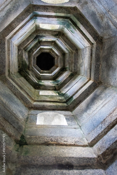 Obraz Inside a Chinese stone temple