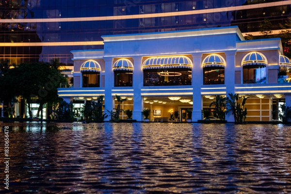 Obraz Cityscape and building in Macau, China