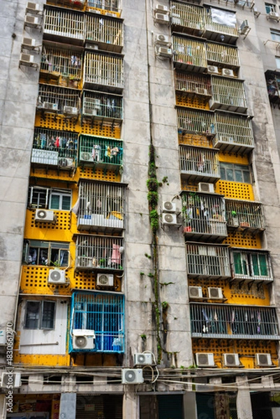 Obraz High-rise buildings in Hong Kong