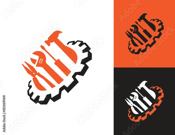 Obraz Tools Logo Design