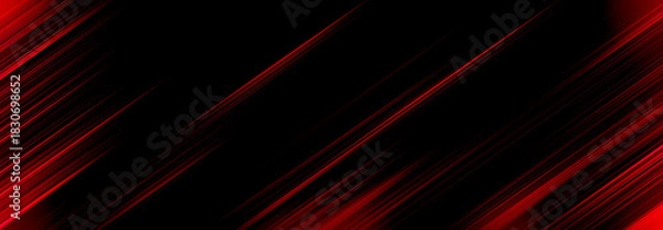 Fototapeta abstract red and black are light pattern with the gradient is the with floor wall metal texture soft tech diagonal background black dark sleek clean modern.