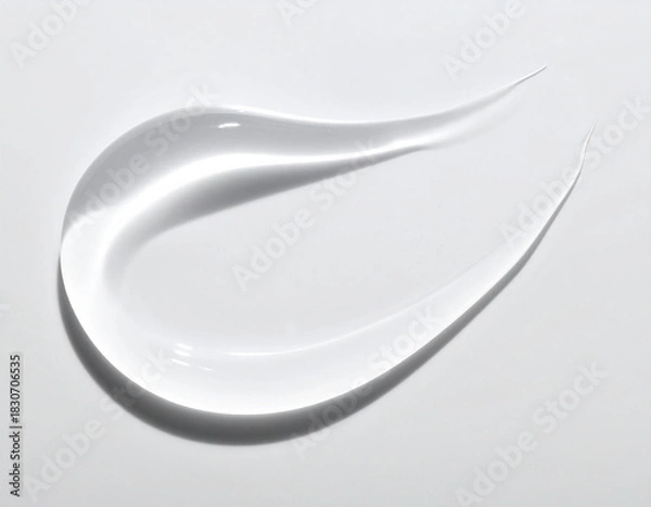 Obraz 美容クリーム　透明のジェル　テクスチャサンプル　イメージ素材