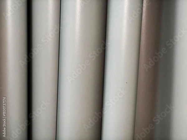 Fototapeta Light Gray and Beige Vertical curtain Texture