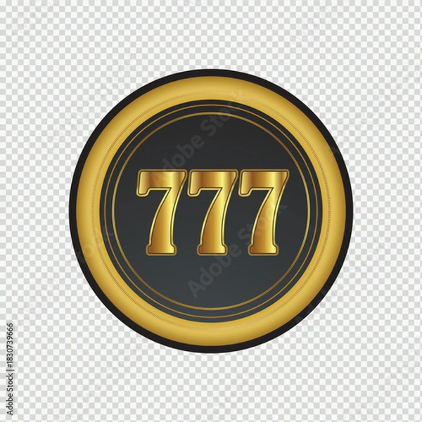 Fototapeta 777 Chip vector design