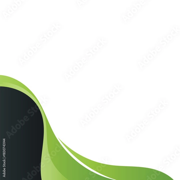 Obraz Wavy Business Corner