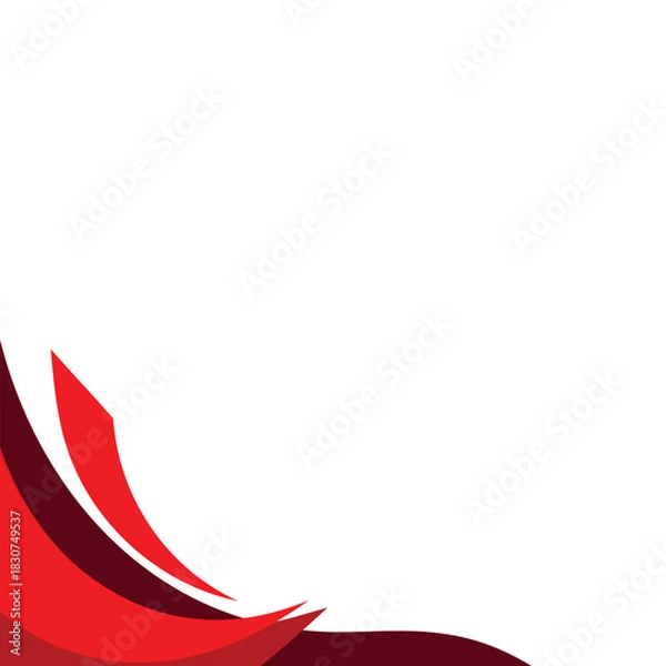 Obraz Wavy Business Corner