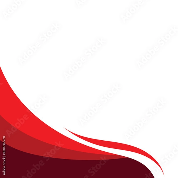 Obraz Wavy Business Corner