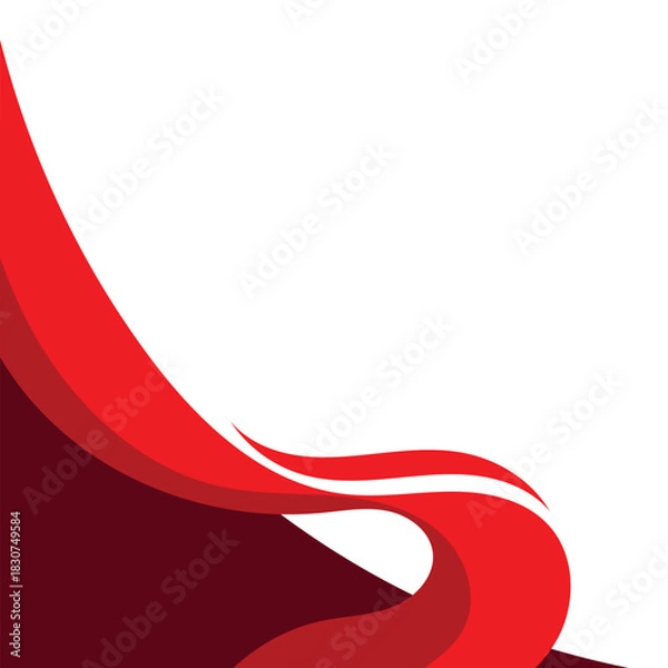 Obraz Wavy Business Corner