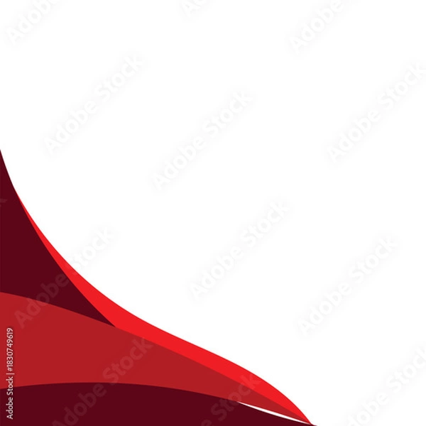 Obraz Wavy Business Corner