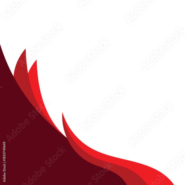 Obraz Wavy Business Corner