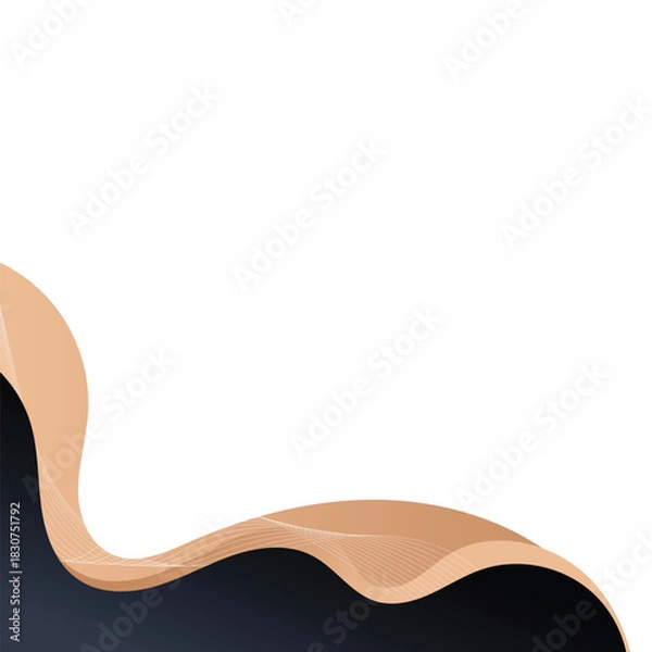 Obraz Wavy Business Corner