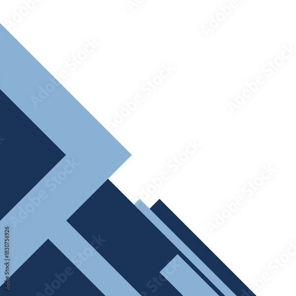 Obraz Geometric Business Corner