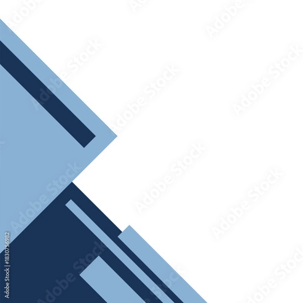 Obraz Geometric Business Corner