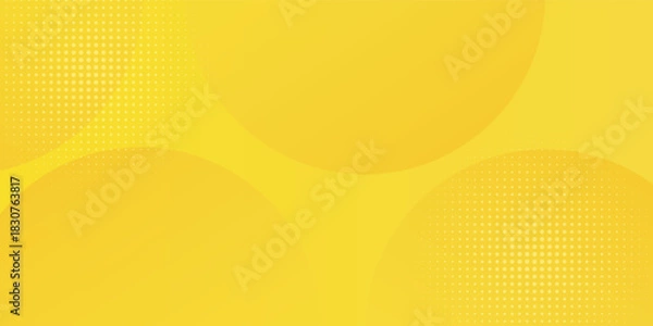 Obraz yellow background abstract with Gradient in empty room studio, Yellow empty room studio gradient used for background, yellow background studio with shine use for product shooting.