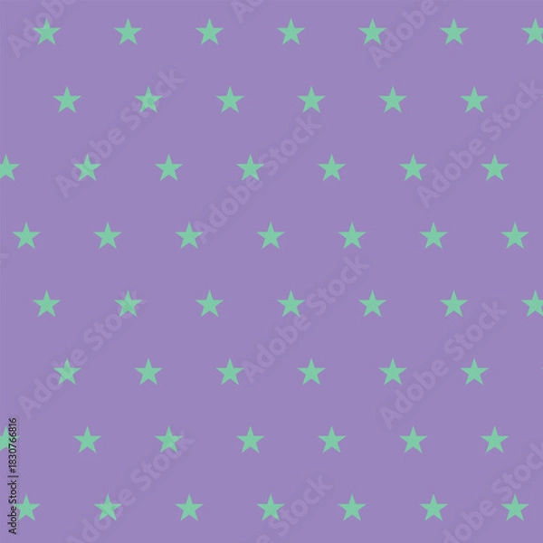 Fototapeta  stars pattern swatch The background for printing on fabric, textiles, layouts, covers, backdrops, backgrounds and Wallpapers, websites, Vector illustration seamless.