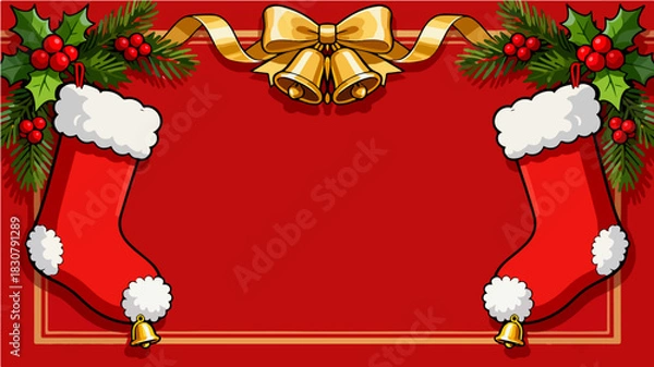 Fototapeta  Christmas background image
