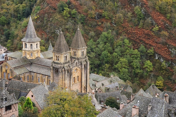 Obraz Abbatiale Sainte-Foy de Conques