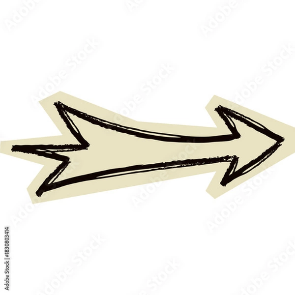 Obraz Scrapbook Arrow