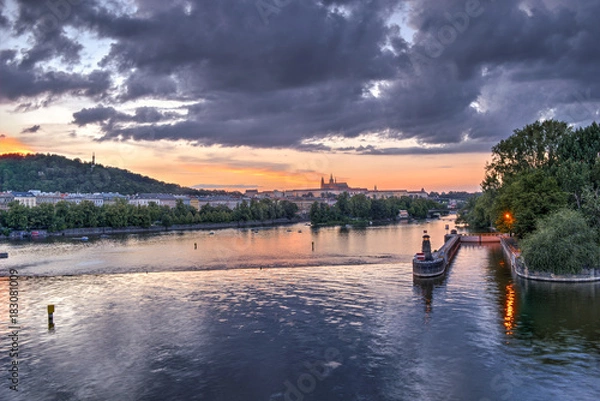 Fototapeta Moldava River