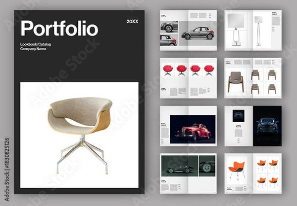 Obraz Portfolio Layout