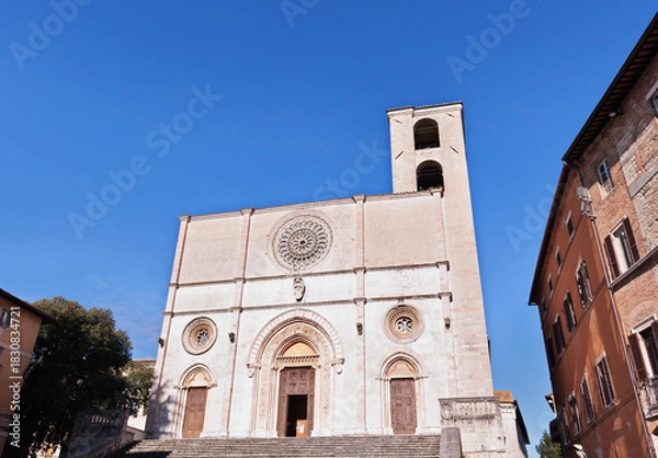 Obraz Todi , Italy , the cathedral