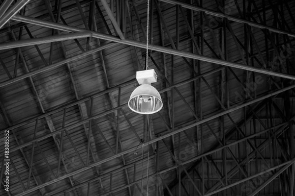 Obraz Single Lamp hang on the roof