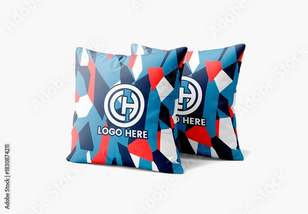 Fototapeta Pillow Mockup Square