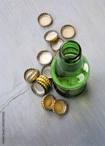 Obraz Concept photo alcohol abuse