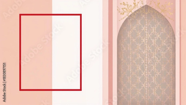 Obraz vintage window frame