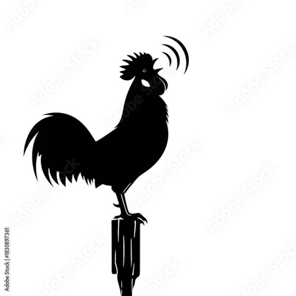 Obraz Abstract black background with subtle texture for graphic design and overlays