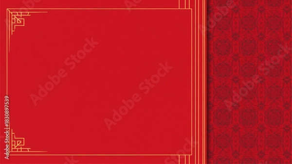Obraz red vintage background