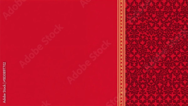 Obraz red fabric background