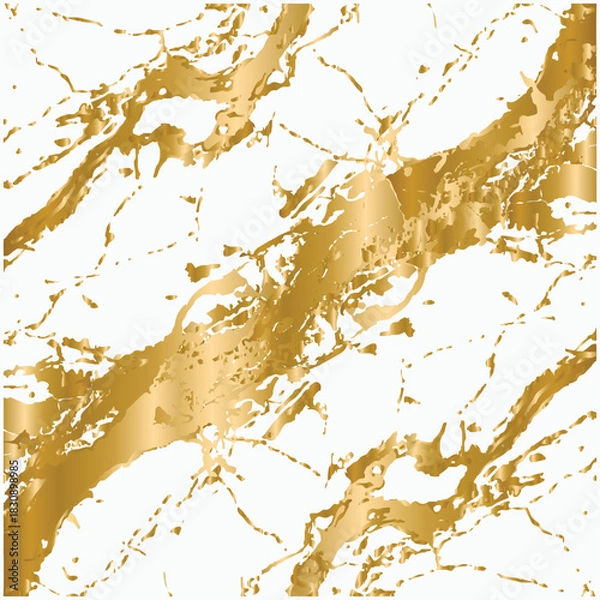 Obraz Elegant Gold Veined Marble Texture