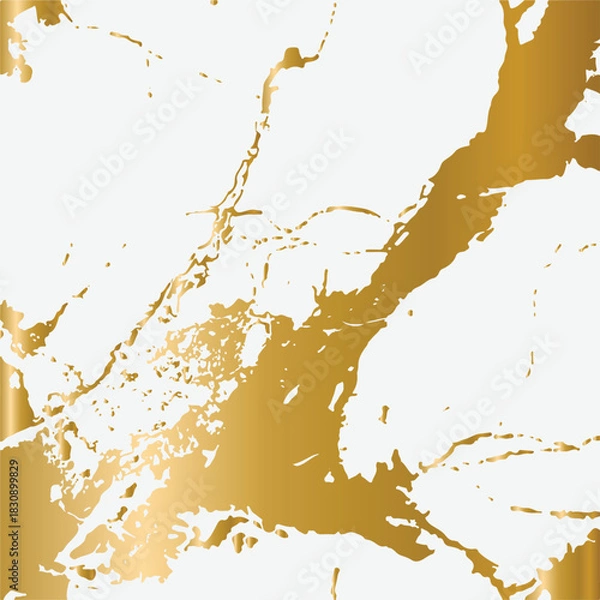 Obraz Luxurious Gold Marble Veins Texture