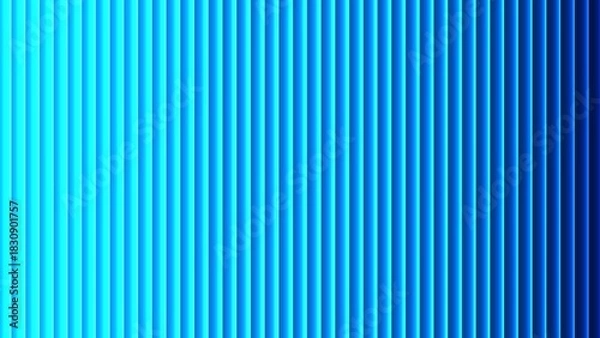Fototapeta Cool blue gradient vertical stripes abstract background