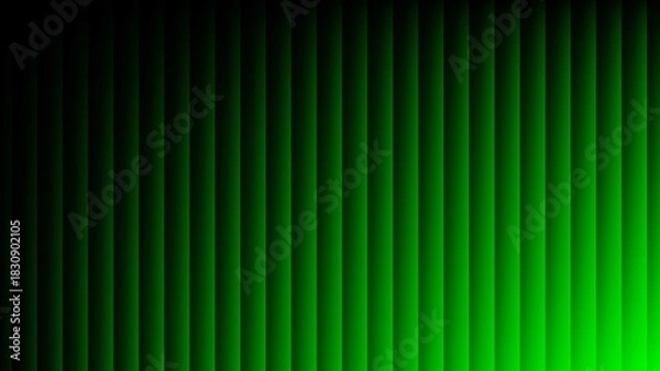 Fototapeta Abstract vertical green lines gradient background