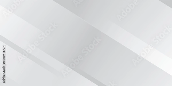 Fototapeta abstract white and grey gradient background. Vector eps10