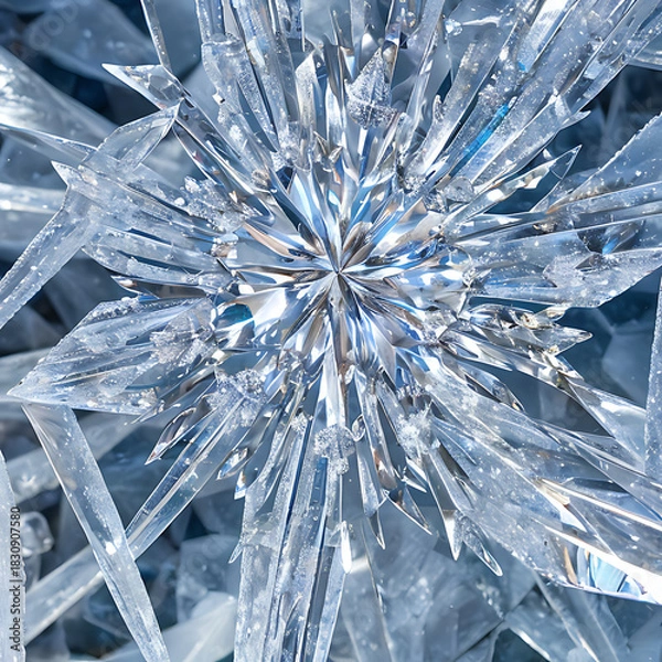 Obraz 얼음 결정체