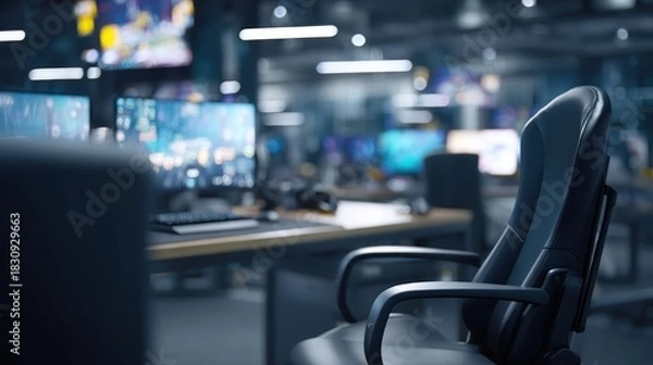 Obraz Empty office chair