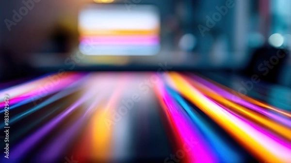 Obraz Abstract colorful lines