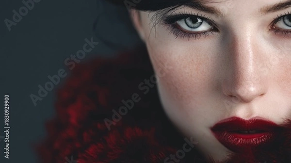 Obraz Woman dramatic makeup