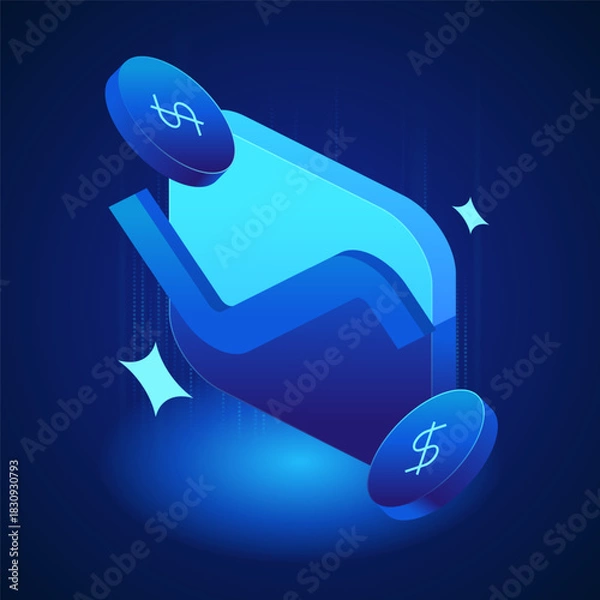 Obraz Banking icon Business investment